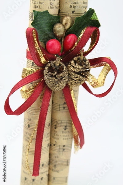 Obraz Chrsitmas Scroll Decor