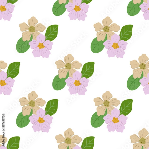 Obraz seamless floral background