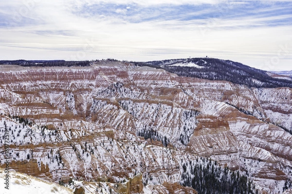 Obraz Cold Winter Day at Cedar Breaks