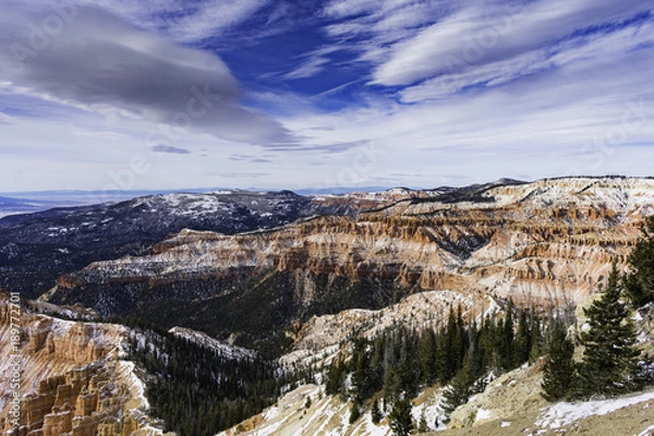 Obraz Cold Winter Day at Cedar Breaks