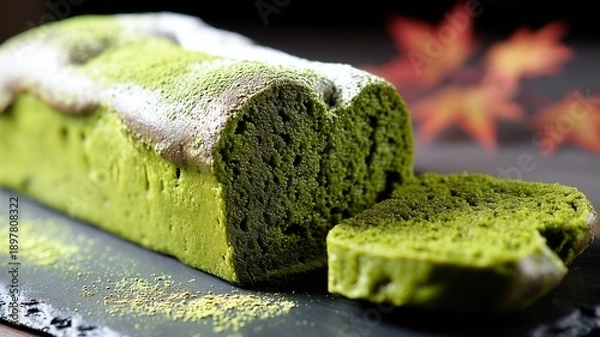 Obraz matcha gateau chocolate