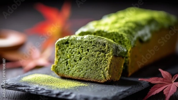 Obraz matcha gateau chocolate