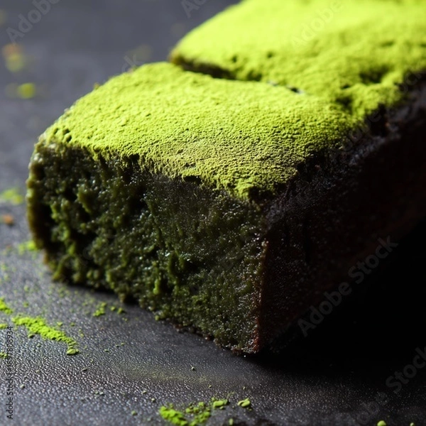 Obraz matcha gateau chocolate