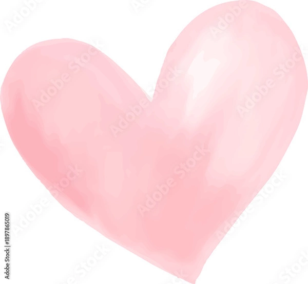 Obraz Soft Shiny Pink Heart