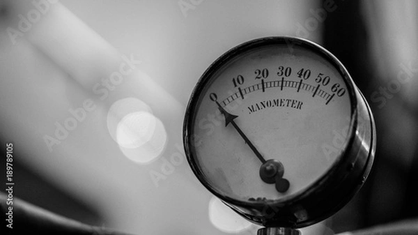 Fototapeta Manometer ; Indicate Pressure Measurement 