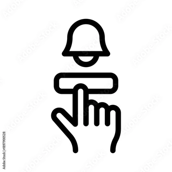 Fototapeta subscriber line icon