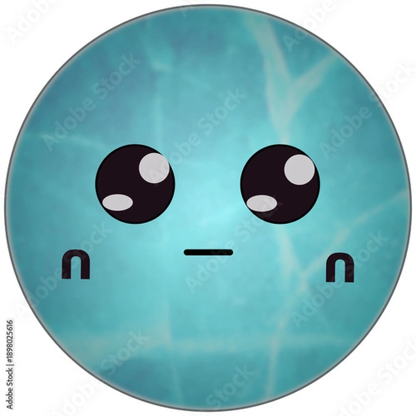 Obraz ガラス玉のキャラクターデザインパーツ