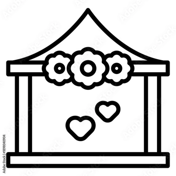 Fototapeta Wedding vanue