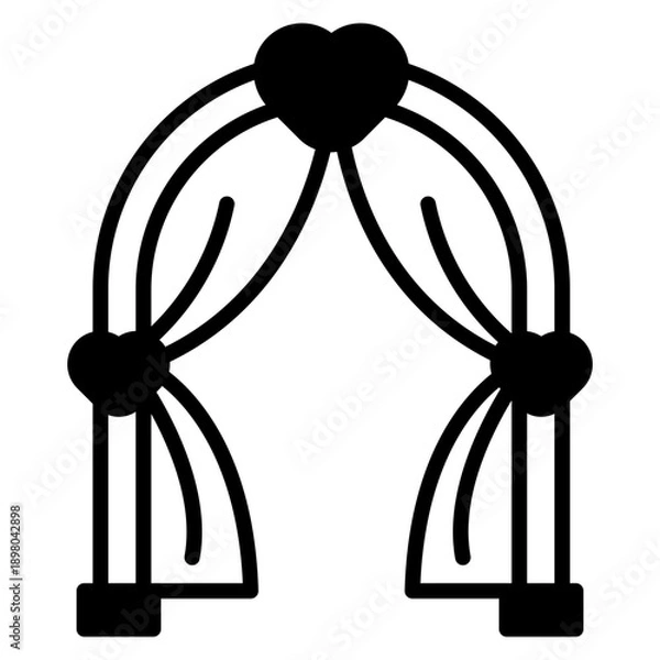 Fototapeta Wedding Arch