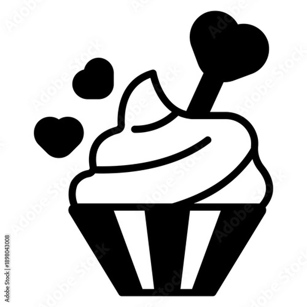 Fototapeta Cupcake Wedding