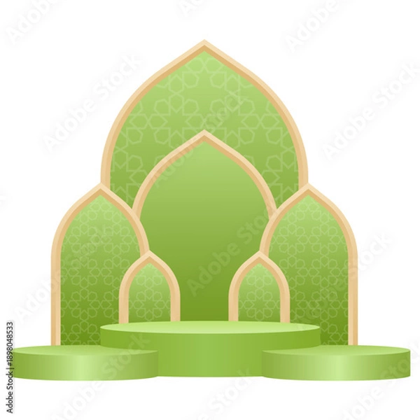 Obraz Islamic Podium Display