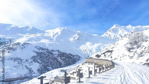 Obraz ski de randonnée