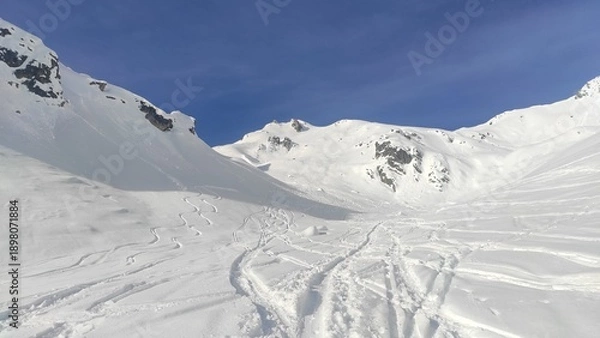 Obraz ski de randonnée