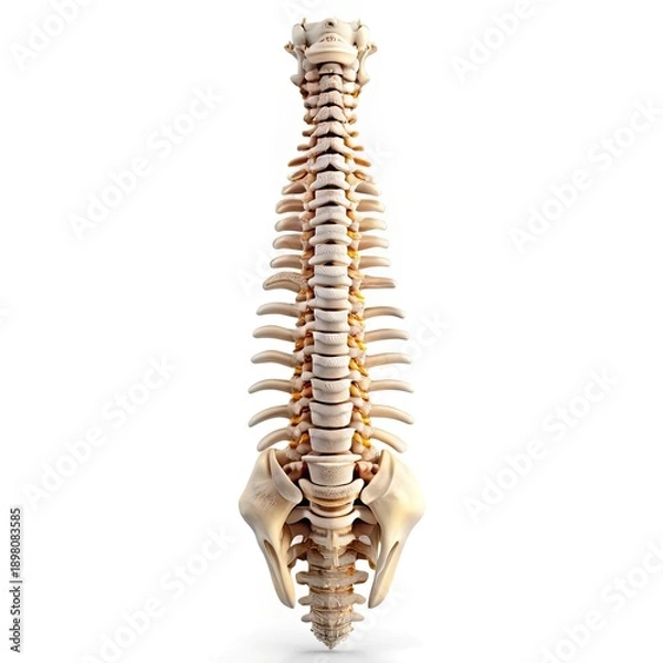Obraz human spine anatomy