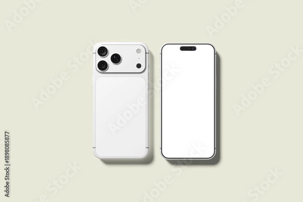 Obraz Phone Screen Blank Mockup