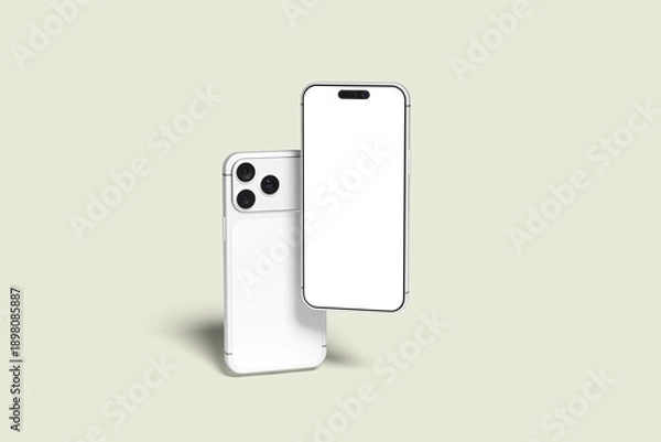 Obraz Phone Screen Blank Mockup