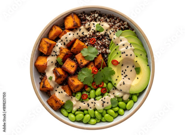 Obraz Vegane Bowl