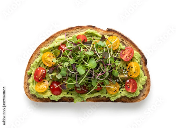 Obraz Veganer Avocado Toast