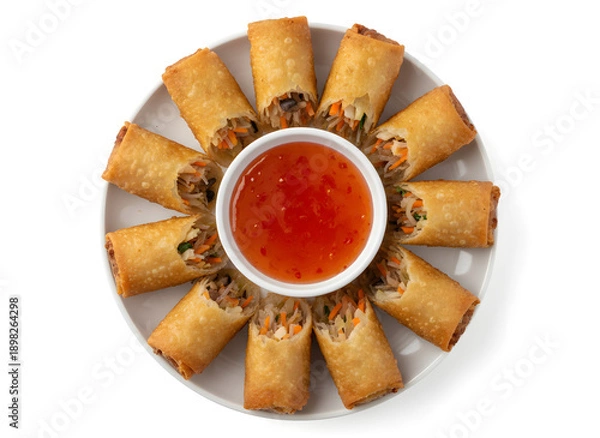 Obraz Veggie Spring Rolls