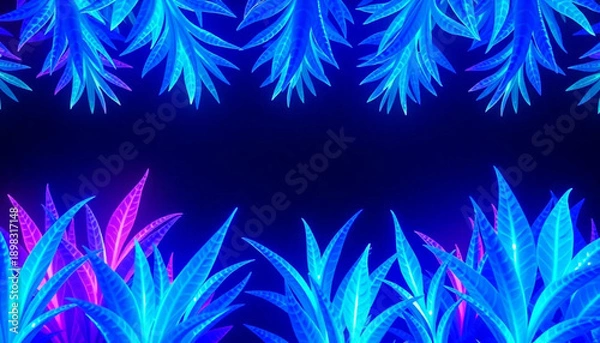 Obraz blue christmas background