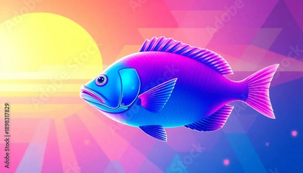 Obraz fish in the water