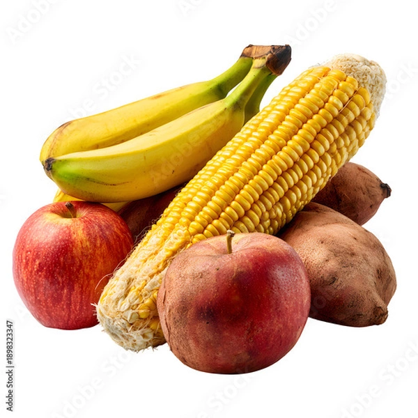 Obraz Corn on the cob on a plate