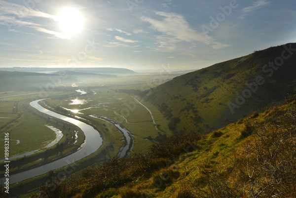 Obraz Cuckmere river