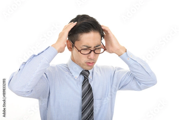 Obraz 疲れた男性