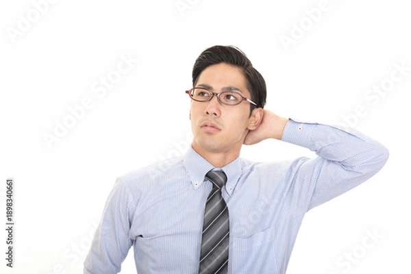 Obraz 疲れた男性