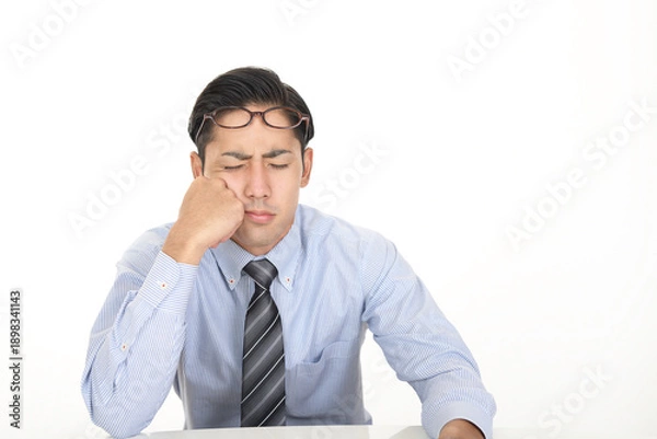 Obraz 疲れた男性