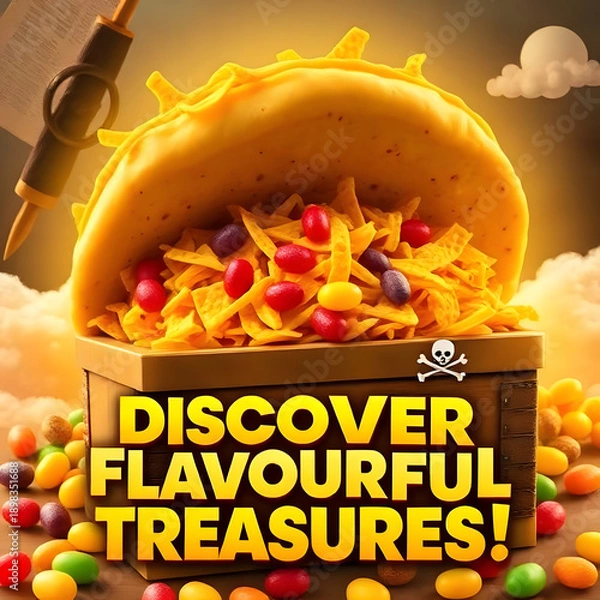 Obraz Sweets abstract ads