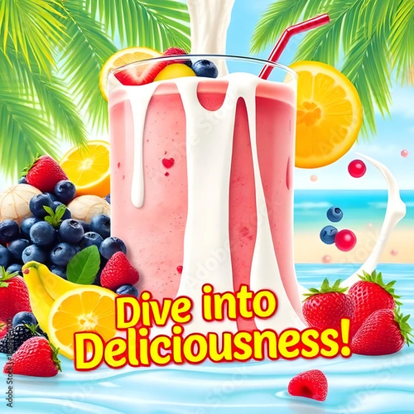 Obraz Sweets abstract ads