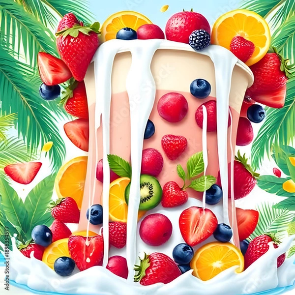 Obraz Sweets abstract ads