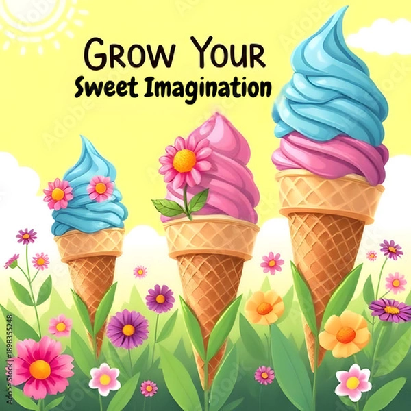 Obraz Sweets abstract ads