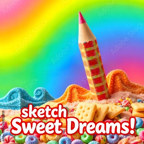 Obraz Sweets abstract ads