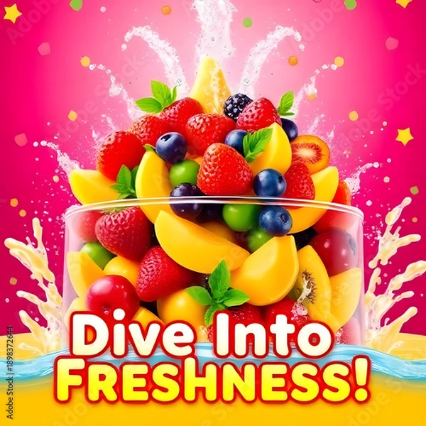 Obraz Sweets abstract ads