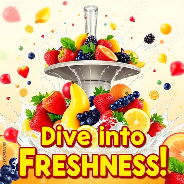 Obraz Sweets abstract ads