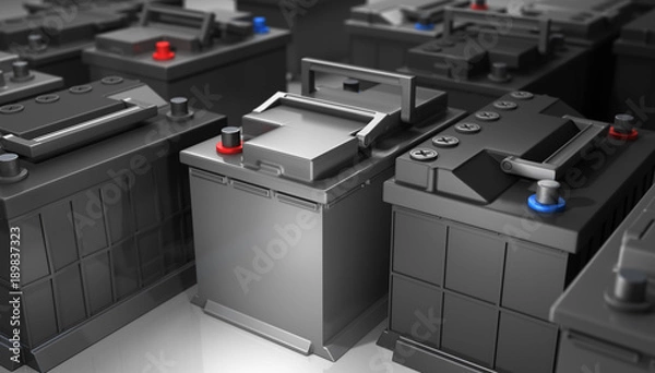 Obraz Akumulator do samochodu