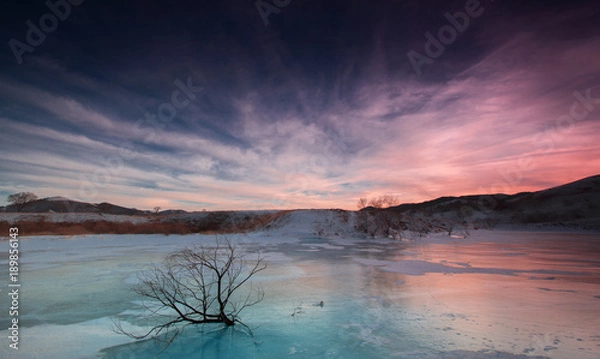 Fototapeta The image of Bashang in Hebei, China