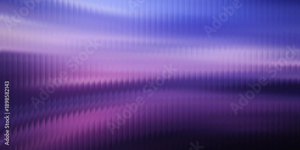 Obraz Abstract purple gradient wave background with soft horizontal motion