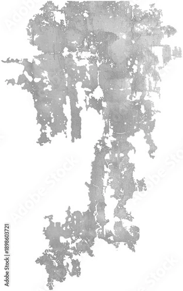 Obraz Rough wall edges overlay