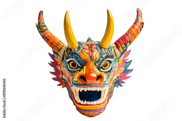 Obraz chinese dragon head