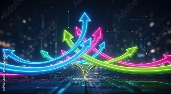 Obraz abstract business background