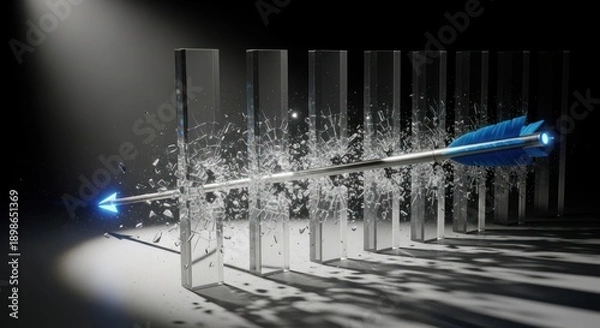 Obraz fiber optic cables