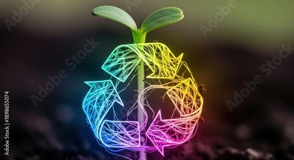 Obraz new life concept