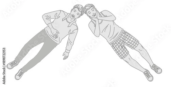 Obraz Playful Friends