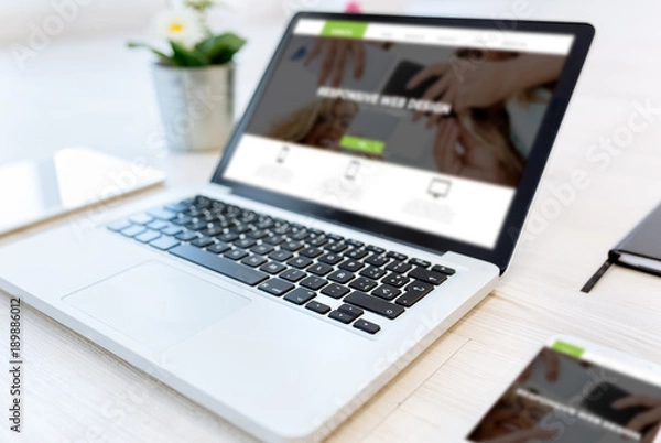 Fototapeta Responsive web design