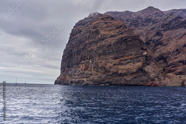 Obraz Los Gigantes cliffs from ocean