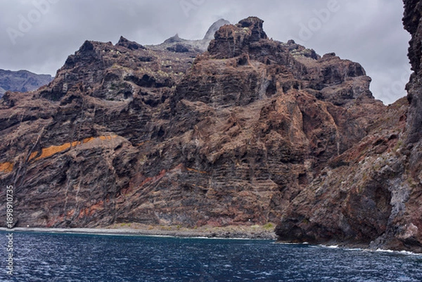 Obraz Los Gigantes cliffs from ocean