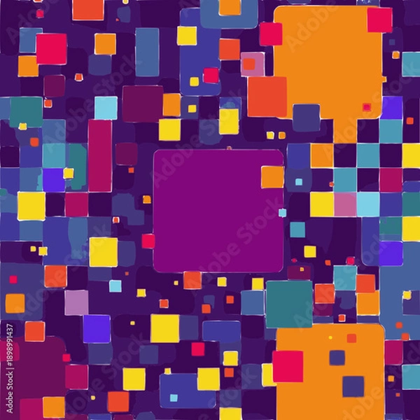 Obraz abstract geometric background